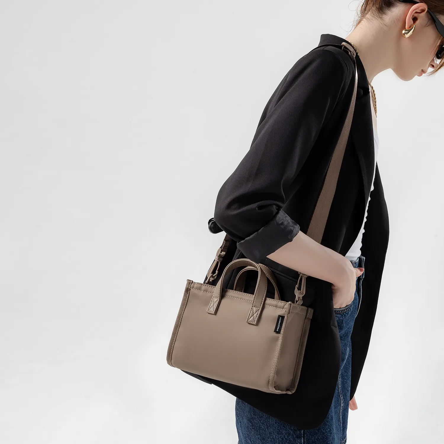 ESTELA 2 AIR S CROSSBODY BAG - MOCHA